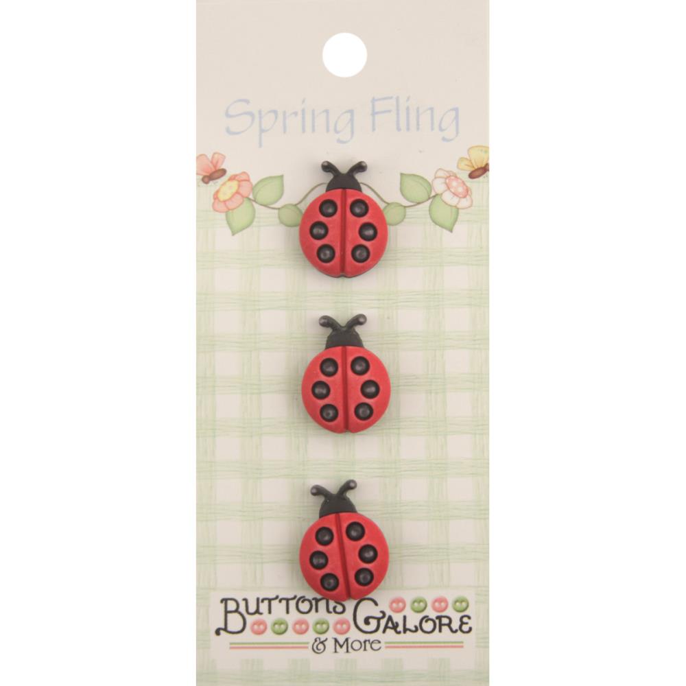 Buttons Galore & More Ladybugs #131 Spring Fling Collection